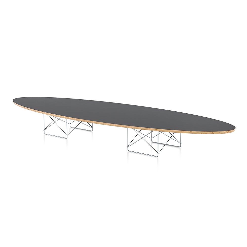Eames Wire Base Elliptical Table Herman Miller Occasional Tables