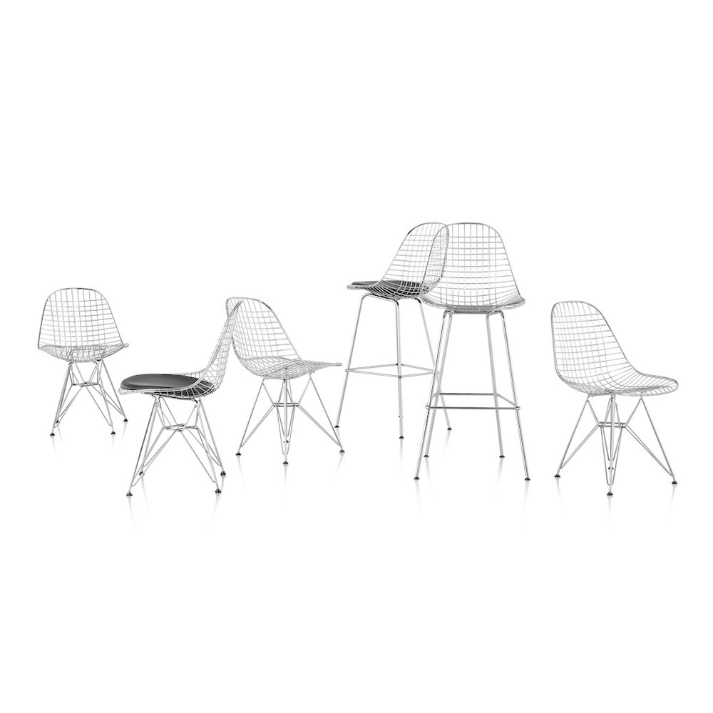 Eames Wire Chairs Herman Miller Side Chairs