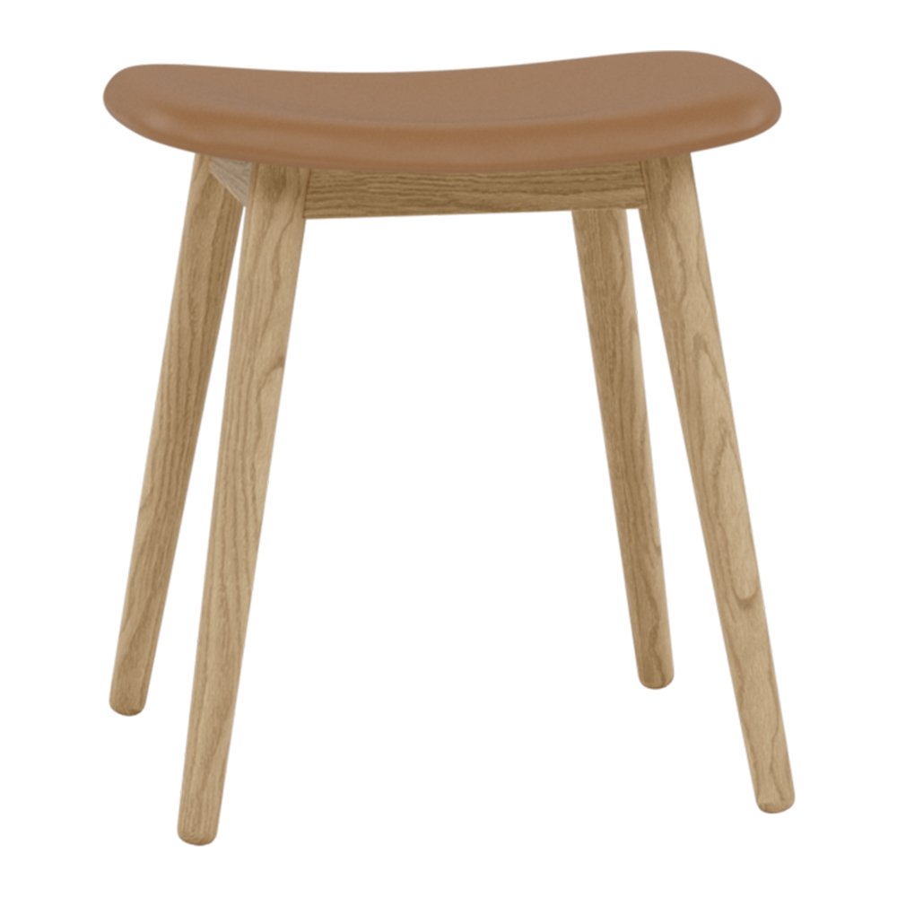 Fiber Stool Wood base Muuto Stools