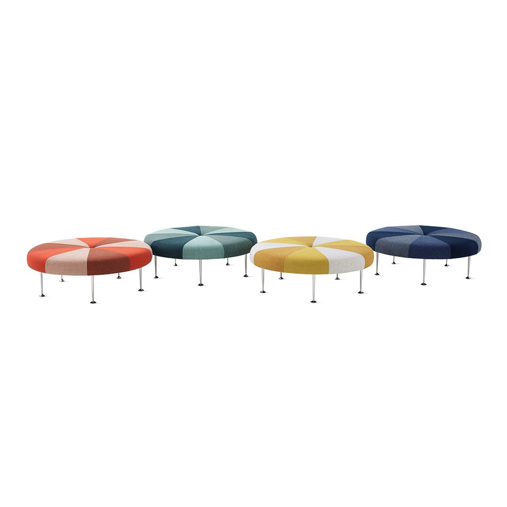 Girard Colour Wheel Ottoman Herman Miller Lounge Seating