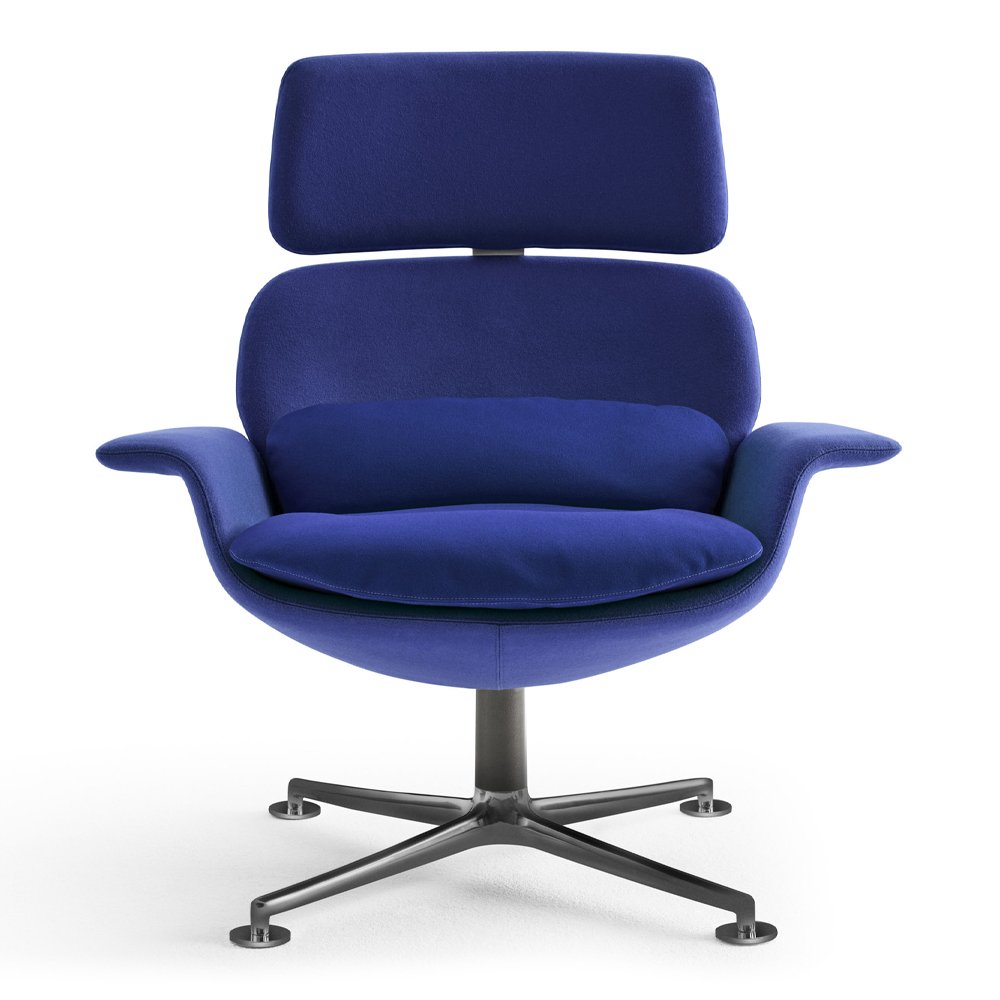 KN02 Swivel and Reclining High Back Lounge Chair product thumbnail 2