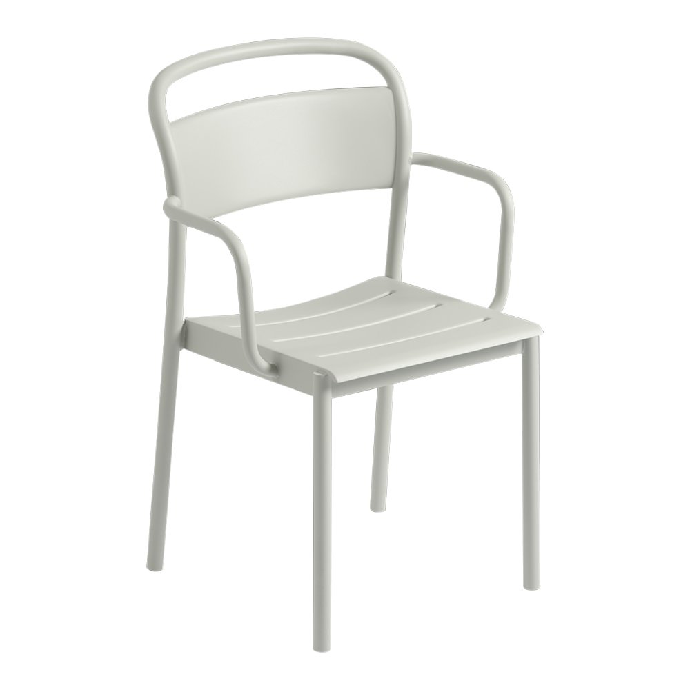 Linear Steel Armchair Muuto Stacking Chairs