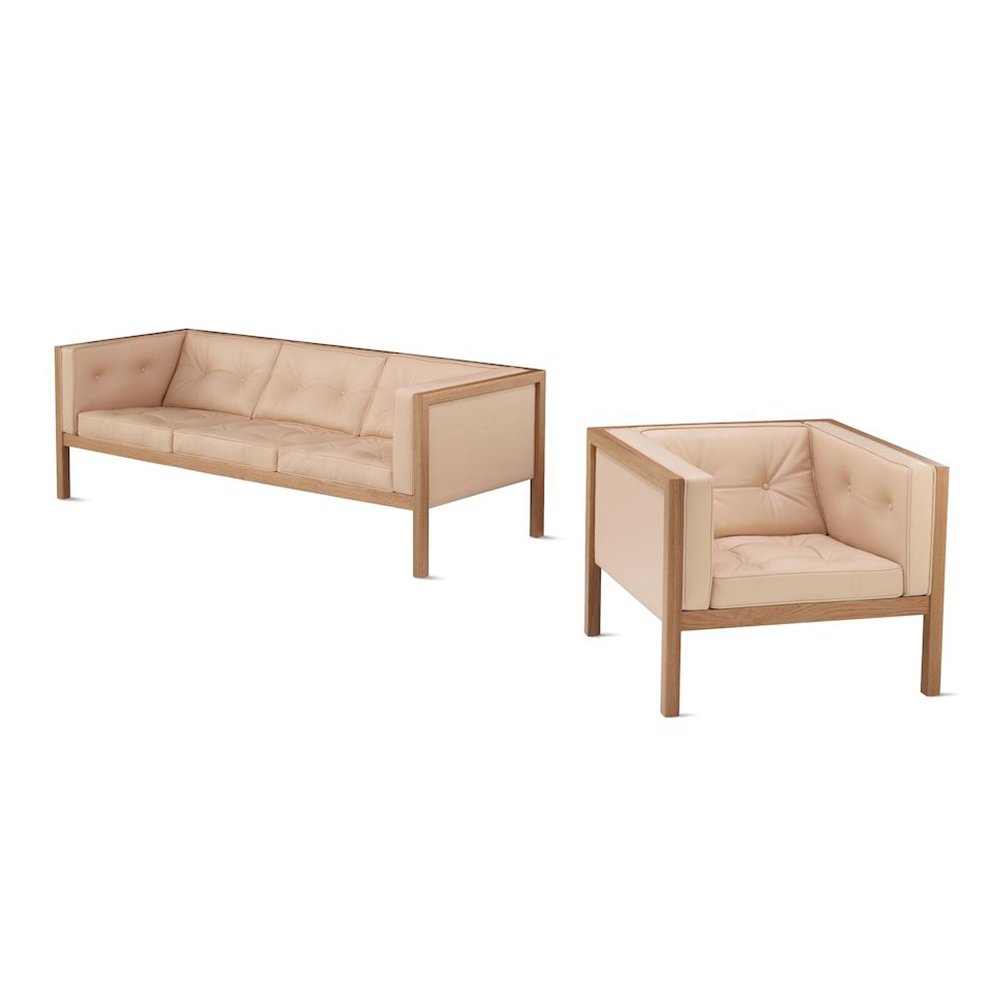 Nelson Cube Armchair Herman Miller Lounge Seating