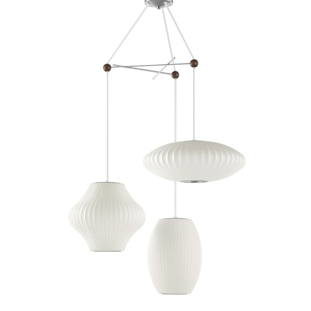 Nelson Triple Bubble Lamp Fixture by Herman Miller - Tirupathi Balaji Traders