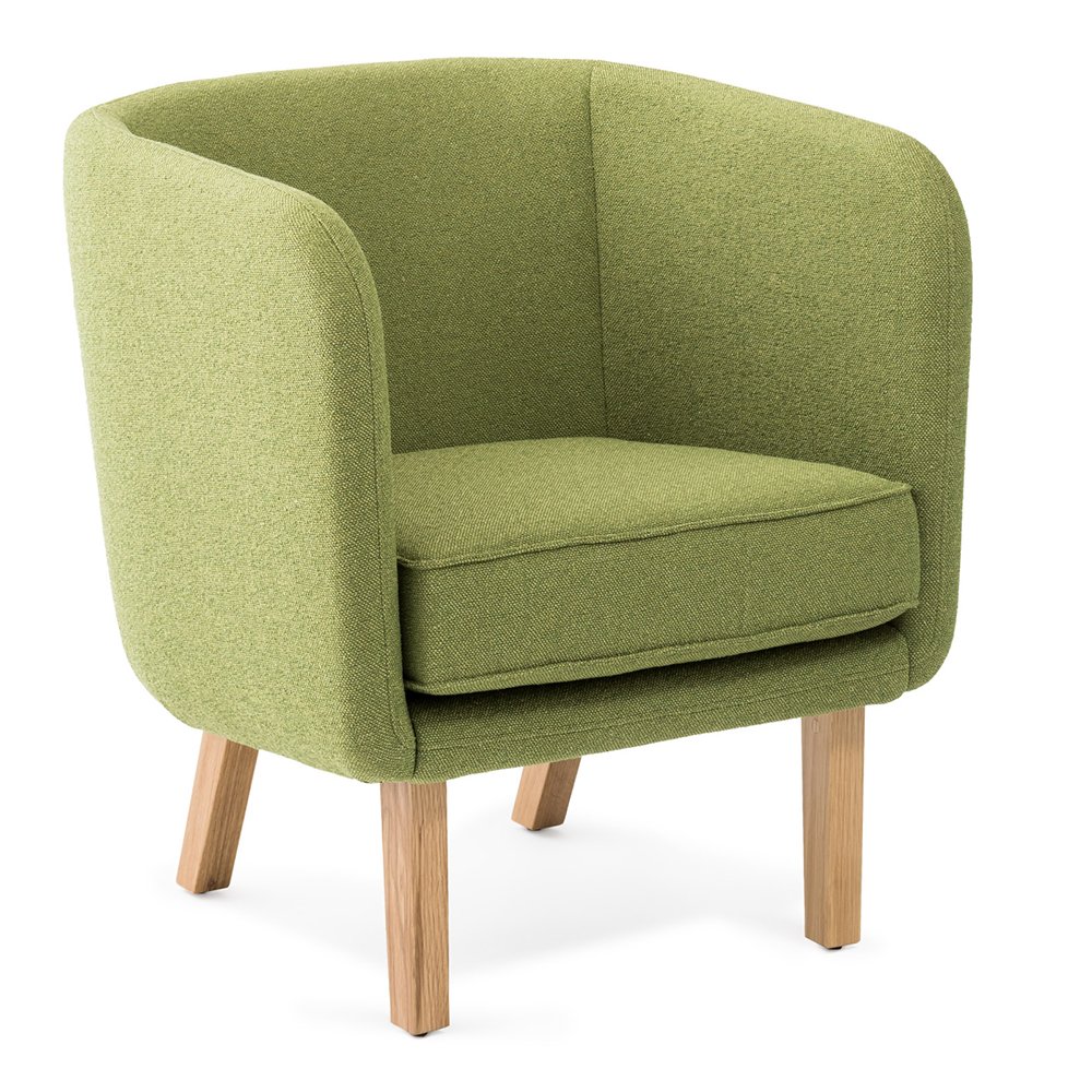 Rockwell Unscripted Club and Petite Club Knoll Lounge Seating