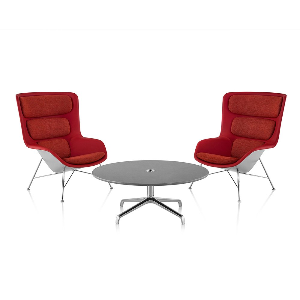Striad Lounge chair & Ottoman product thumbnail 2