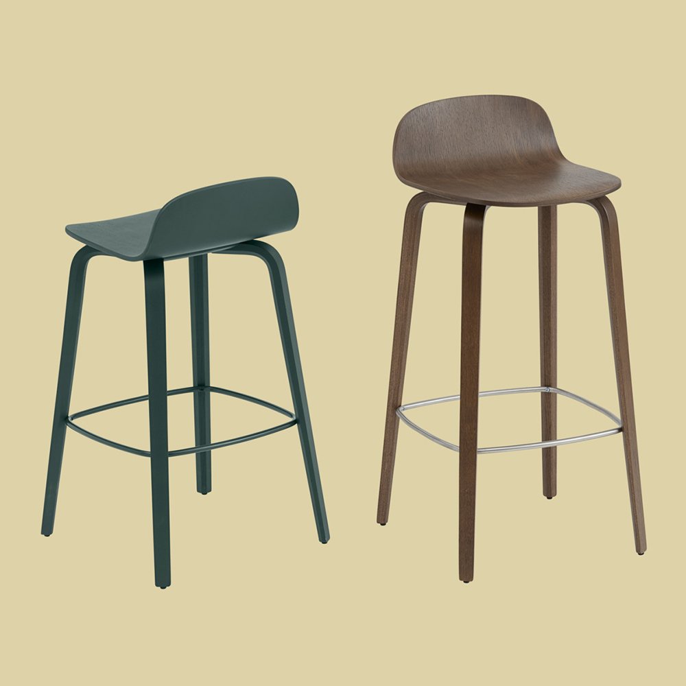 Visu Counter Stool Wood Base product thumbnail 2