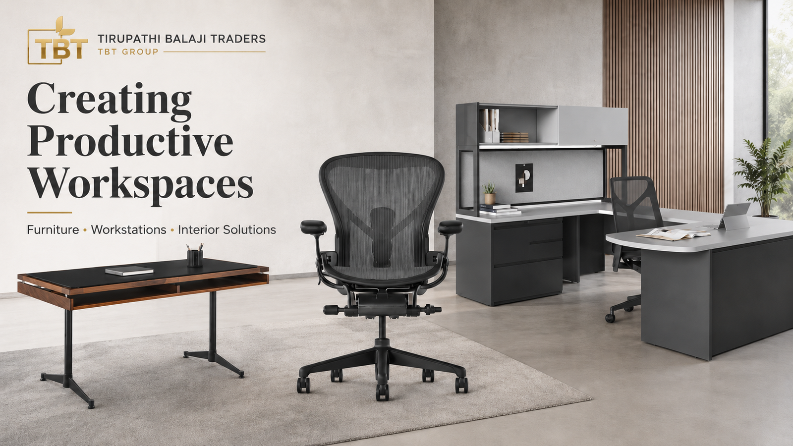 Creating Productive Workspaces: How the Right Furniture, Brands and Interior Solutions Make a Difference