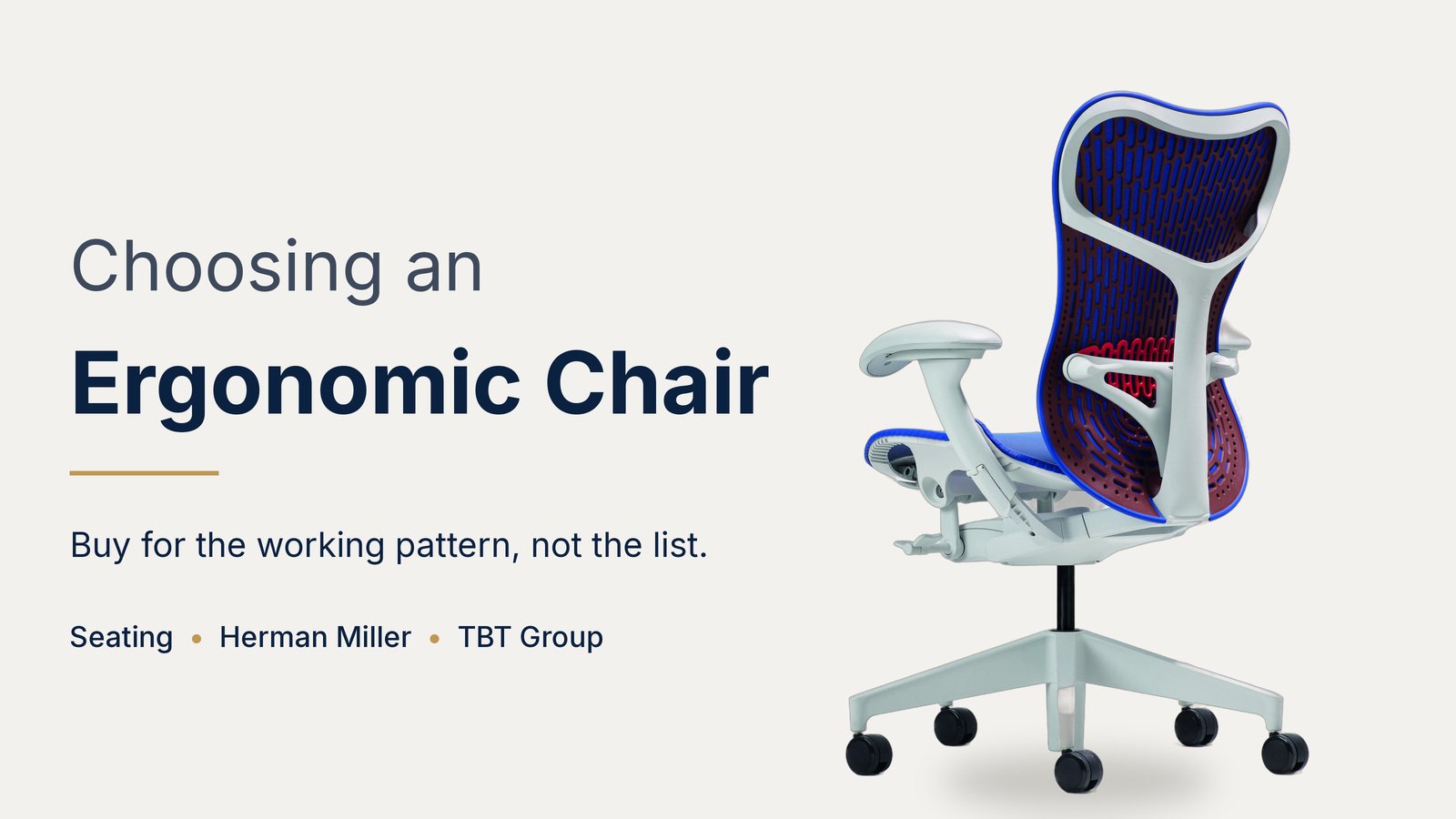 How to Choose the Right Ergonomic Office Chair for Different Working Styles